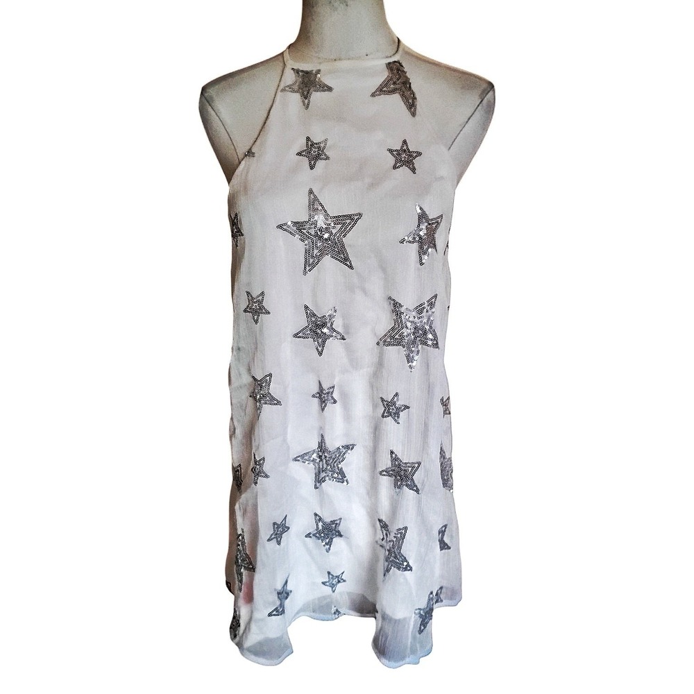 Show Me Your Mumu Gomez Star Sequin Mini Dress Size Small-CLEARANCE